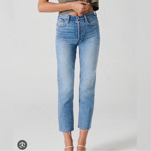 Denim Forum Denim - Denim Forum Aritzia Arlo high-rise straight 28l